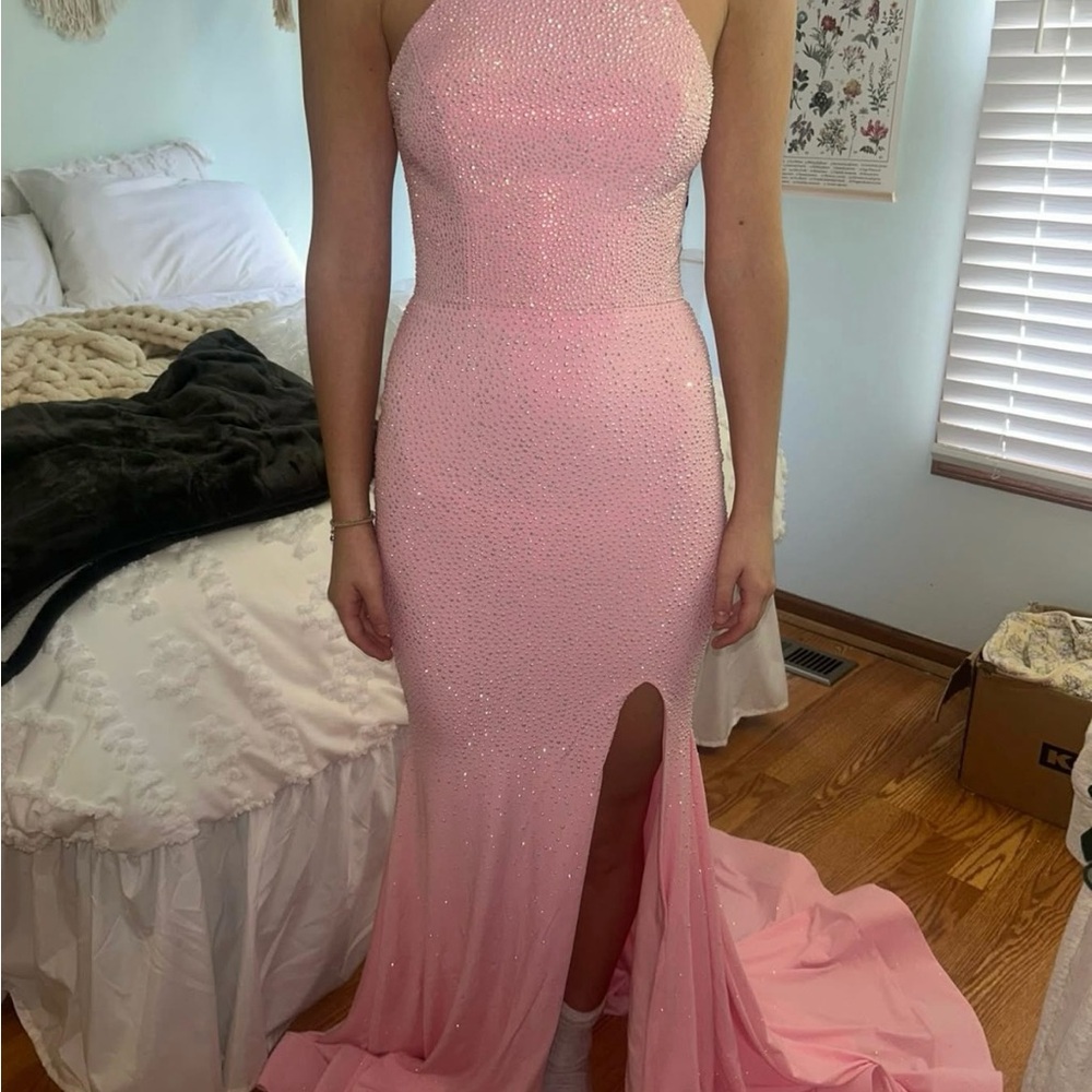 Pink Evening Gown